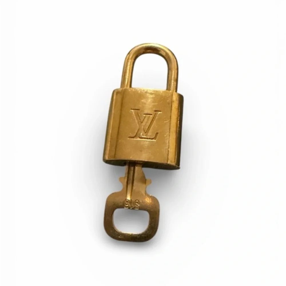 Louis Vuitton Brass Padlock with Key #315